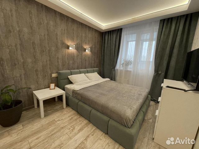 

1-к. квартира, 45 м², 2 кровати