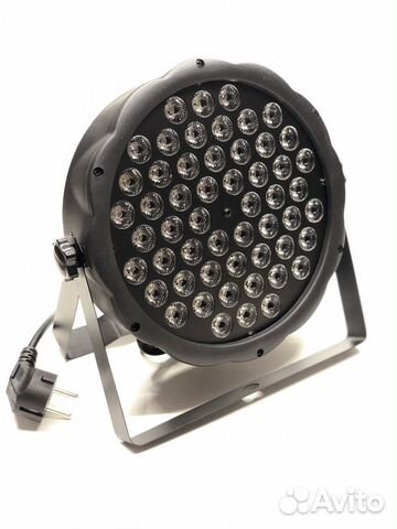 LED Стробоскоп 54 диода Цветомузыка Светомузыка