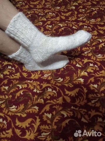 Шерстяные носки мужские из овечьей шерсти