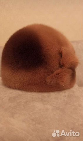Шапка норковая женская
