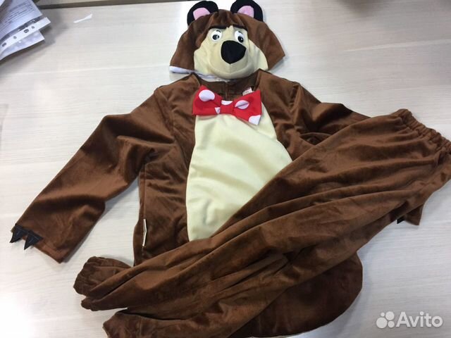Медведь (Маша и Медведь) костюм детский