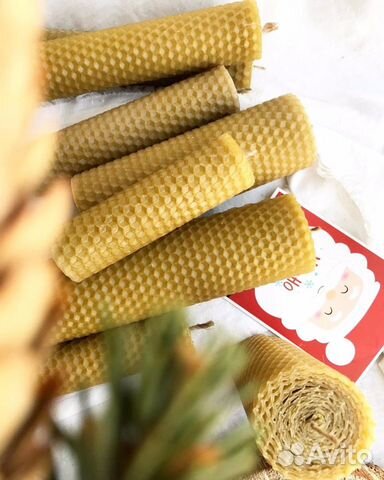 Свечи из вощины