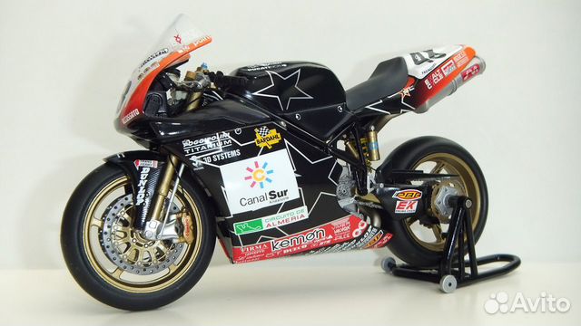 Ducati 998RS D.Garcia #48 WSB 2003 Minichamps 1:12