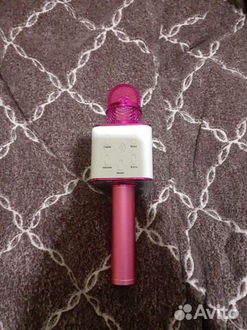 Микрофон новый, wireless microphone hifi speaker Q