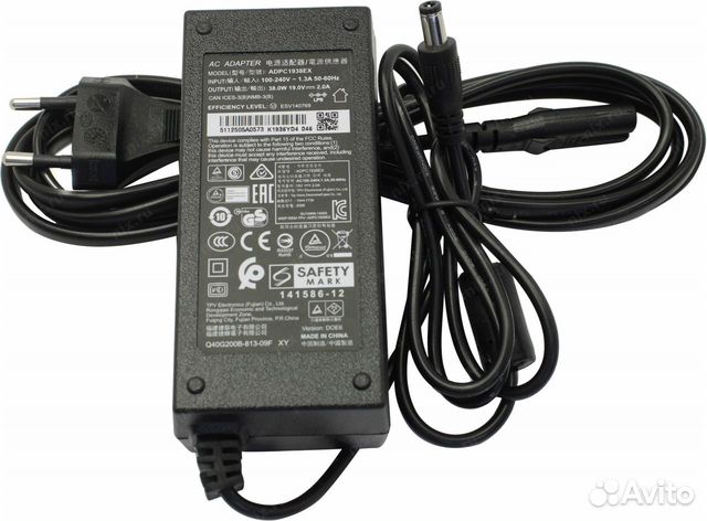 Блок питания для AOC Q27V4EA 19V 2.0A (adpc1938EX)