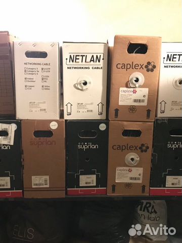 Кабель витая пара utp 5e медь