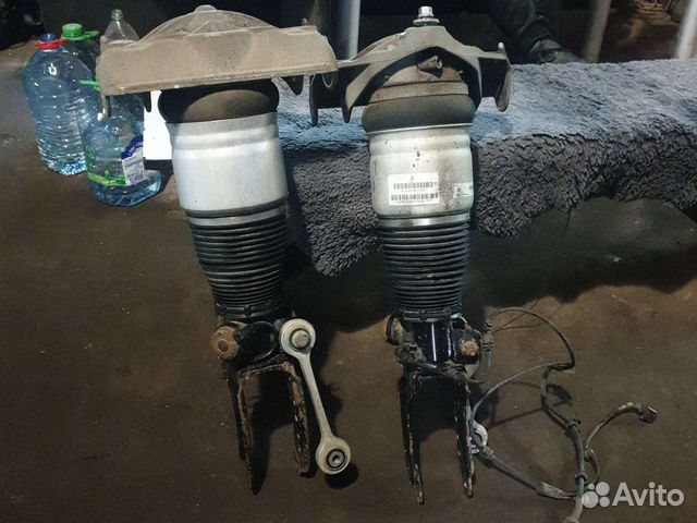 Передние пневмостойки в сборе фольцваген туарег 1