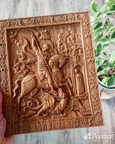 Панно Георгий Победоносец