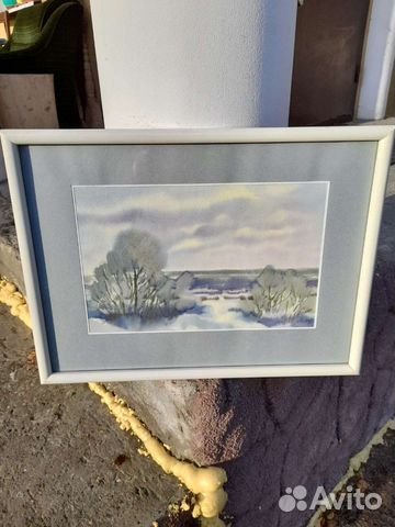 Картина Зимний пейзаж