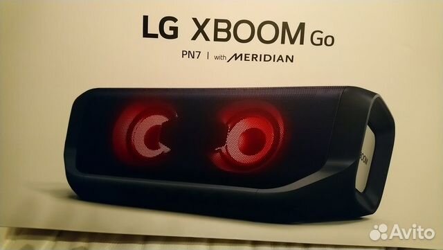 Портативная акустика LG xboom GO PN7 30 Ватт