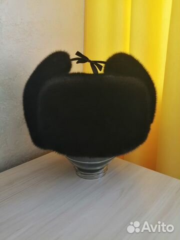 Норковая шапка мужская