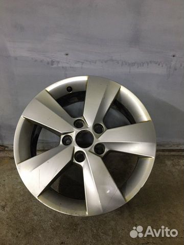 Диск литой R16 Skoda Octavia A7 5E0601025CD