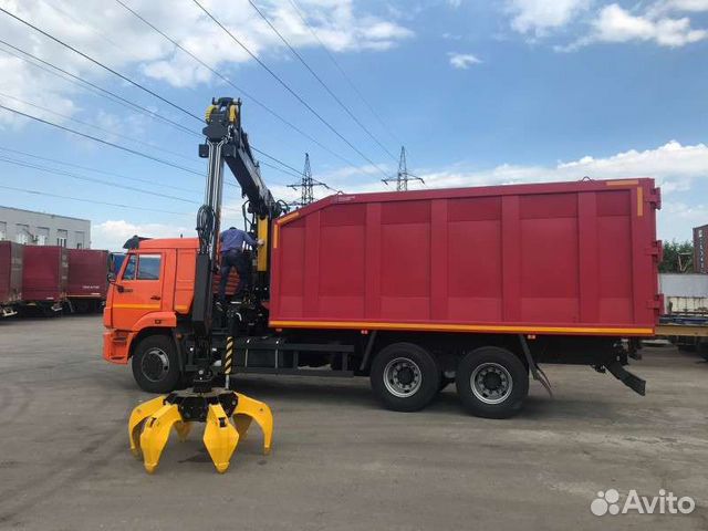 Камаз 659008 с кму, 2018