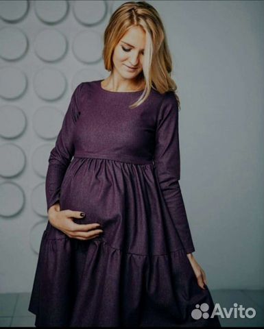 Платье для беременных и кормящих