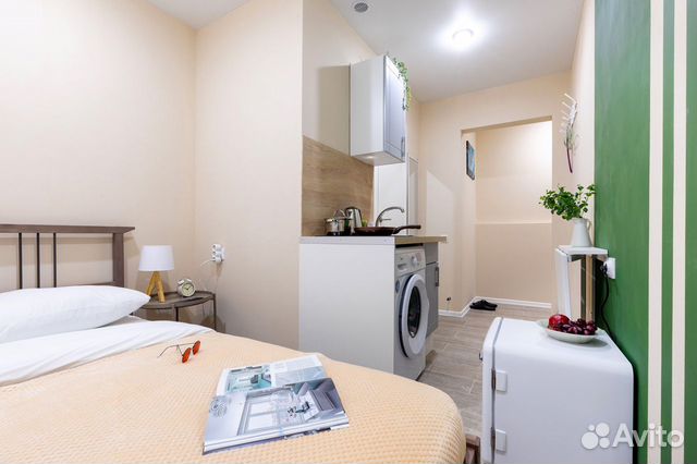 

Квартира-студия в апарт-отеле, 15,5 м², 1 кровать