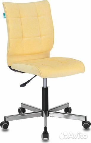 Стул офисный Бюрократ FB желтый