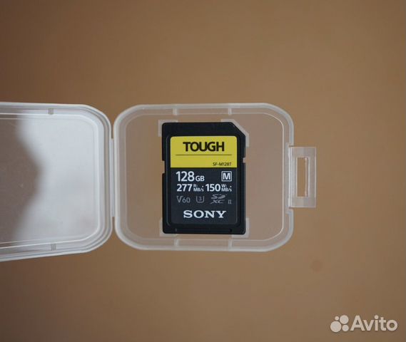 Sdxc tough. Sony tough 128gb.