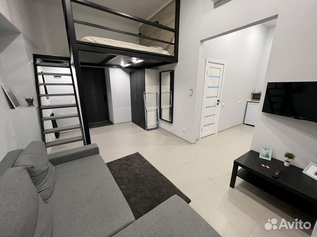 

Квартира-студия, 35 м², 2 кровати