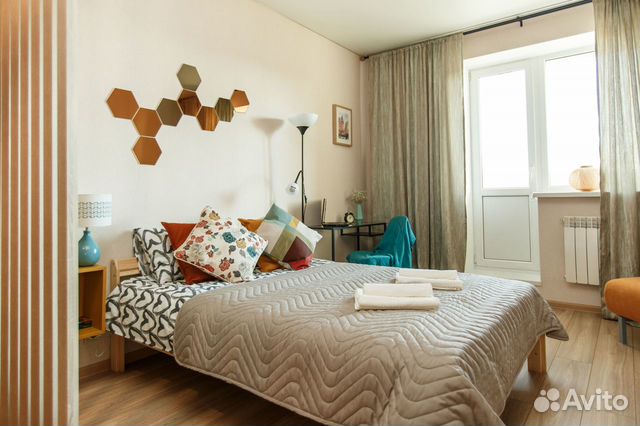 

Квартира-студия, 26 м², 2 кровати