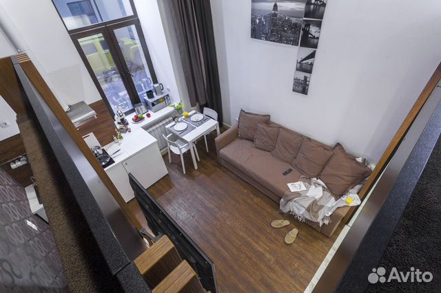 

Квартира-студия, 18 м², 2 кровати