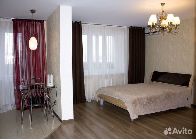 

Квартира-студия, 45 м², 2 кровати