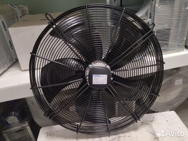 Вентилятор осевой нагнетающий и всасывающий