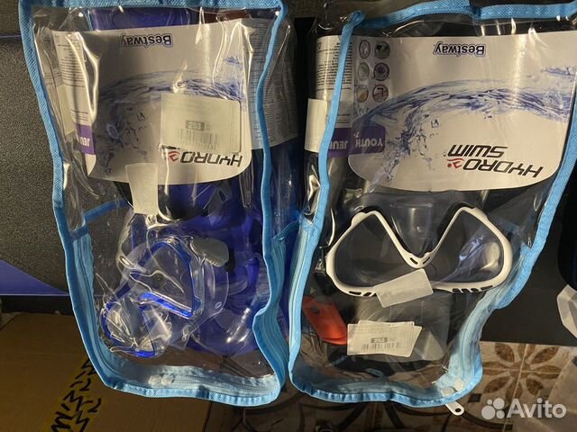 Детский набор для плавания (маска+ласты)