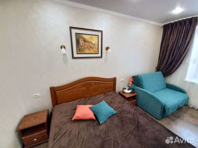 

1-к. квартира, 38 м², 3 кровати