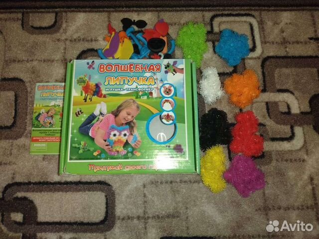 Конструктор банчемс, волшебная липучка