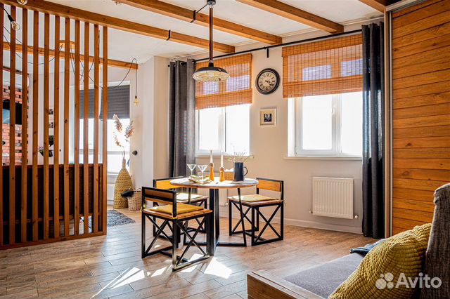 

Квартира-студия, 35 м², 2 кровати