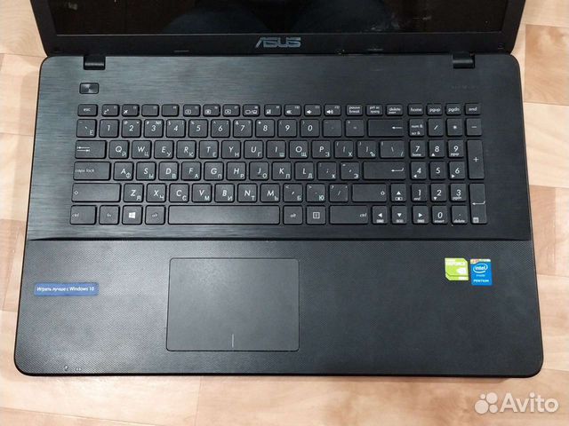 Ноутбук asus x751m на запчасти