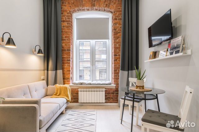 

Квартира-студия, 15 м², 1 кровать