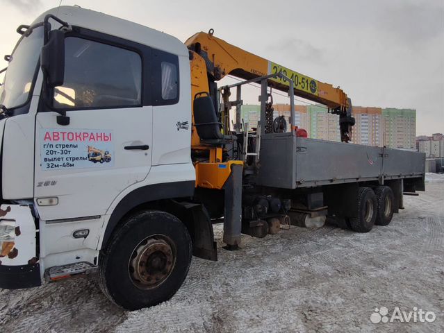DongFeng KC DFH3440А80 с КМУ, 2012