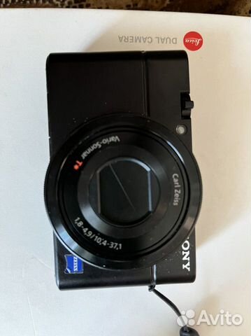 Компактный фотоаппарат sony cyber-shot DSC-RX100