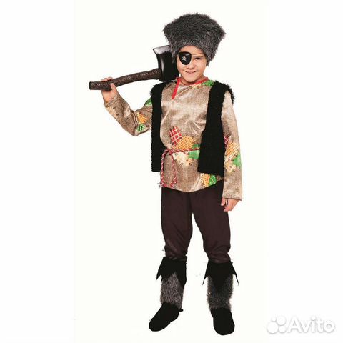 Карнавальный костюм разбойника