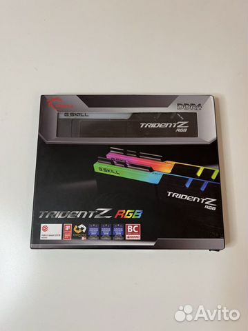 Новый G.skill gskill Trident Z RGB 32gb (2x16)