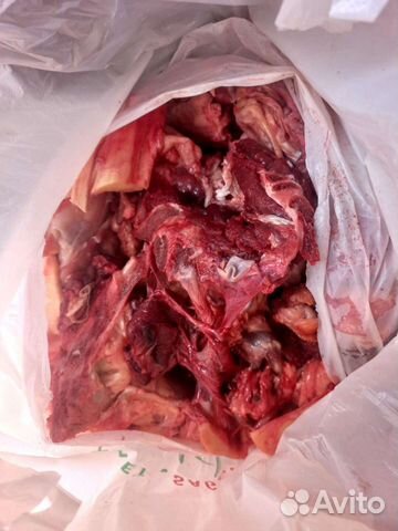 Мясо обрези для собак