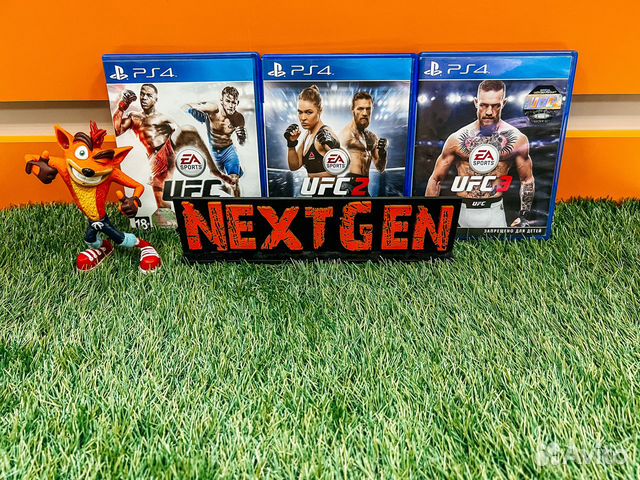 UFC, UFC 2, UFC 3 PS4 Продажа/Прокат/Обмен