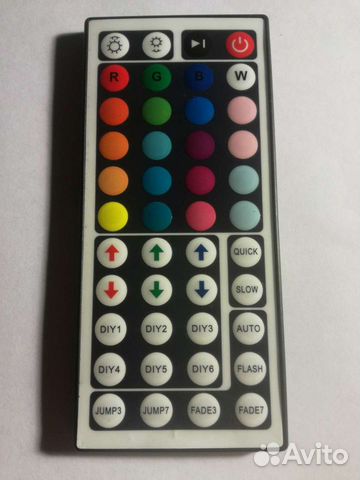 Пульт ду от подсветки светодиодной RGB