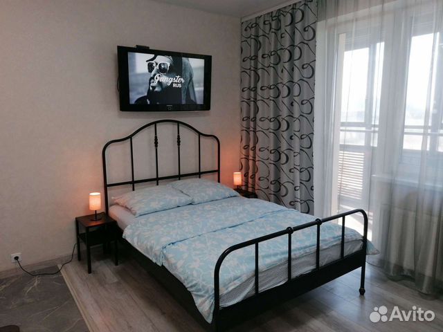 

Квартира-студия, 39 м², 2 кровати