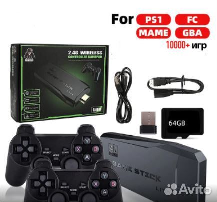 PS1 Dendy Sega 64Гб+8Гб 11300(RU) Games