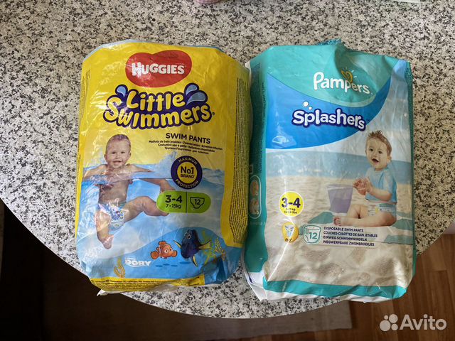 Трусики для плавания Pampers/Huggies/Helen Harper