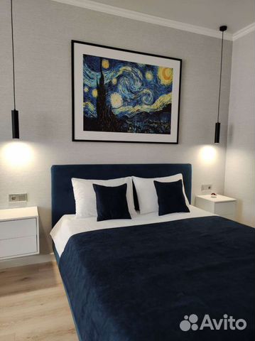 

Квартира-студия, 34 м², 1 кровать