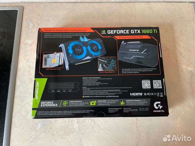 Видеокарта gtx 1660 ti