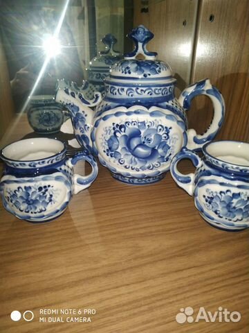 Гжель авторская работа