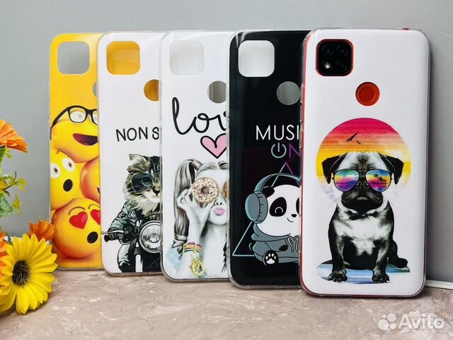 Силиконовый чехол с рисунком