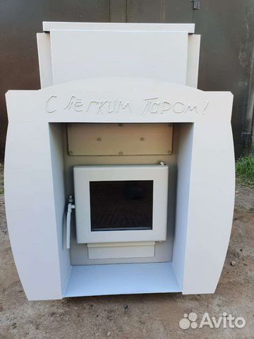 Печь дровяная для бани