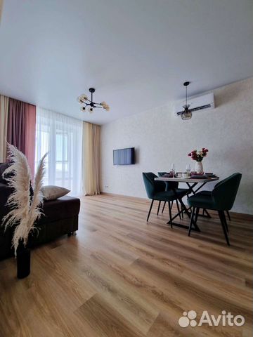 

1-к. квартира, 46 м², 2 кровати