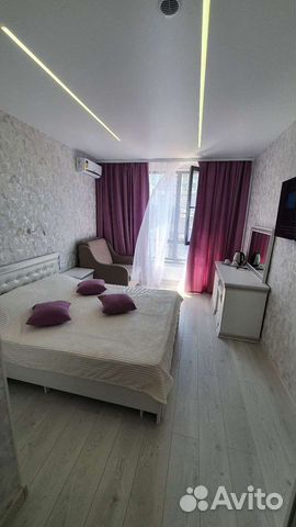 

Квартира-студия, 20 м², 2 кровати