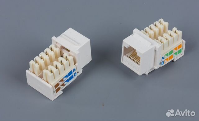 Розетка PCnet RJ-45 x2 двойная LAN Ethernet